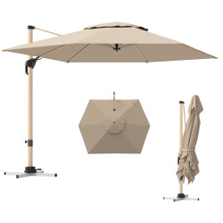 Зонт от солнца Outsunny 84D-339V00KK (Khaki) Thumb