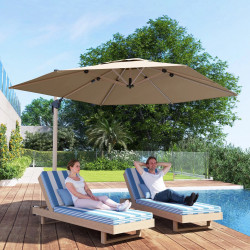 Зонт от солнца Outsunny 84D-339V00KK (Khaki) Thumb