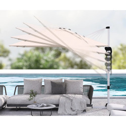 Umbrela de soare Outsunny 84D-340V00TN (Khaki) Thumb