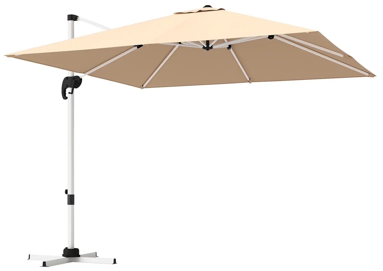 Umbrela de soare Outsunny 84D-340V00TN (Khaki)