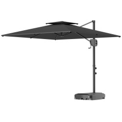 Зонт от солнца Outsunny 84D-341V00CG (Grey) Thumb