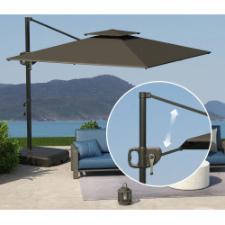 Зонт от солнца Outsunny 84D-341V00CG (Grey) Thumb