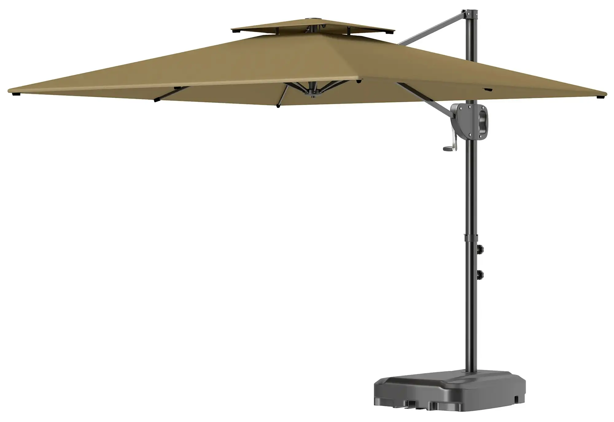 Зонт от солнца Outsunny 84D-341V00KK (Khaki) - 2