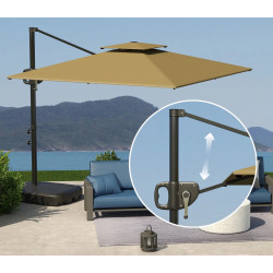 Зонт от солнца Outsunny 84D-341V00KK (Khaki) Thumb