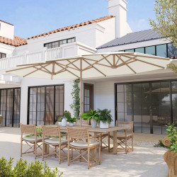 Umbrela de soare Outsunny 84D-344V00BG (Beige) Thumb