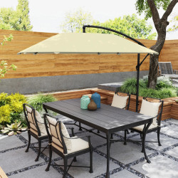 Зонт от солнца Outsunny 84D-392V00CW (Cream) Thumb