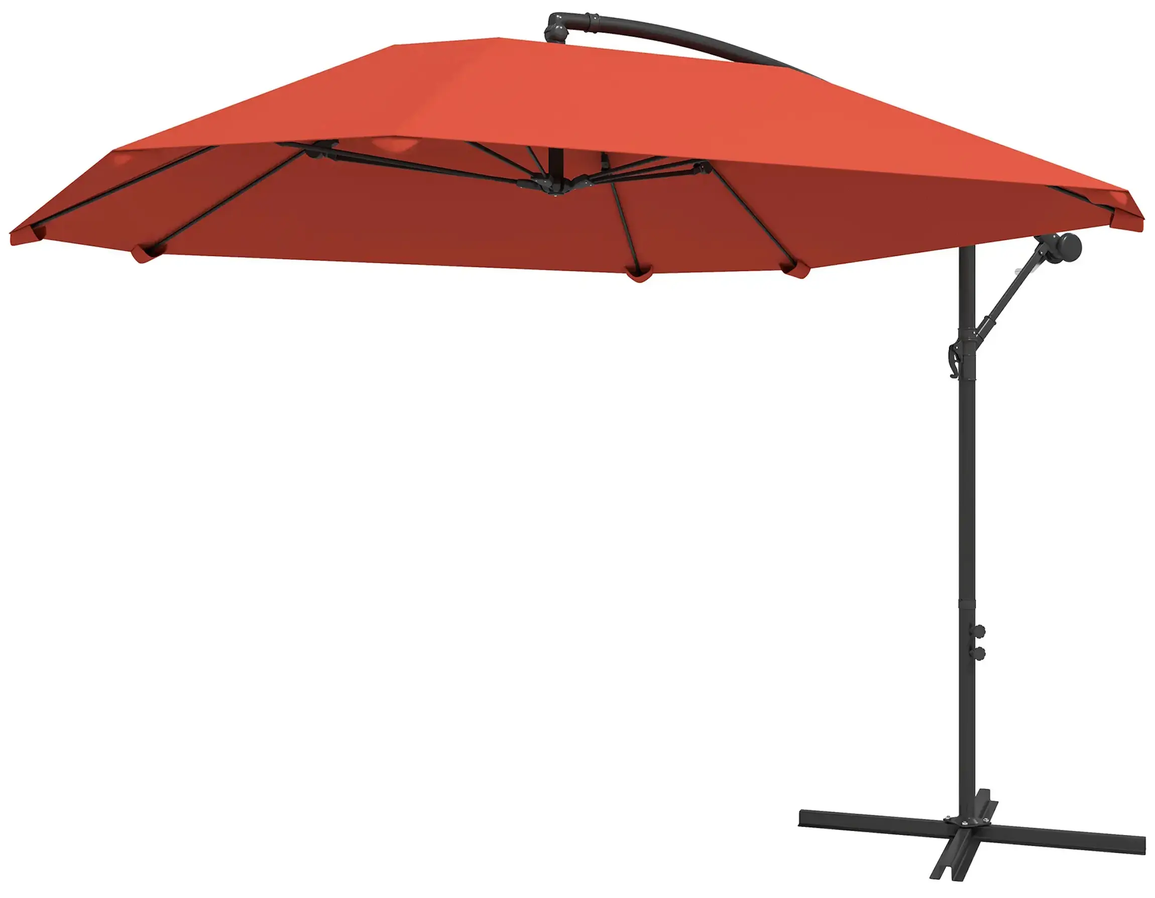 Umbrela de soare Outsunny 84D-392V00TE (Brown) - 2