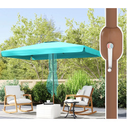Umbrela de soare Outsunny 84D-420V00TU (Turquoise) Thumb