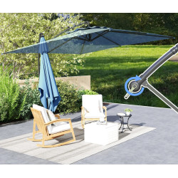 Зонт от солнца Outsunny 84D-423V00LB (Blue) Thumb