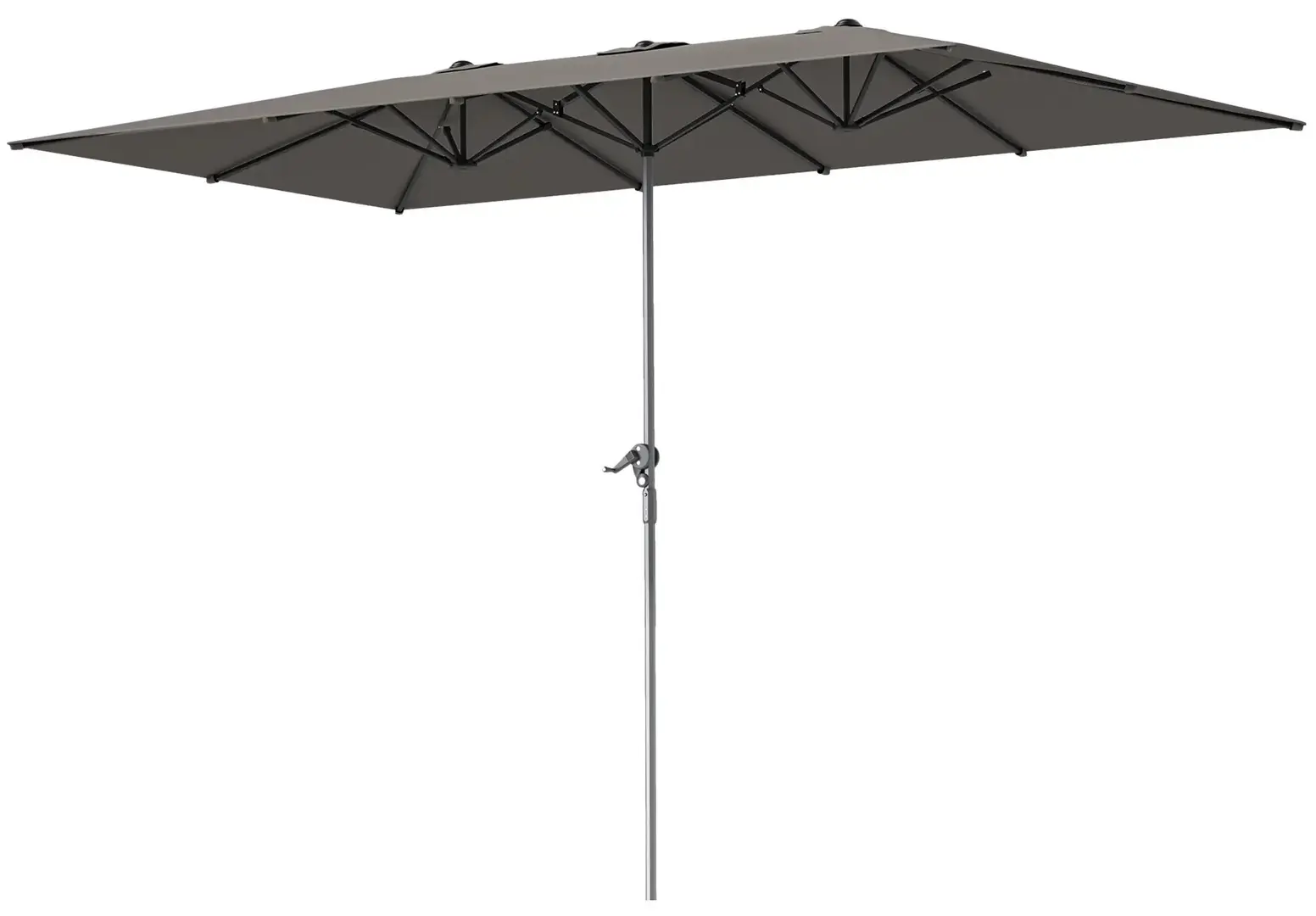 Зонт от солнца Outsunny 84D-436V00CG (Dark Grey)