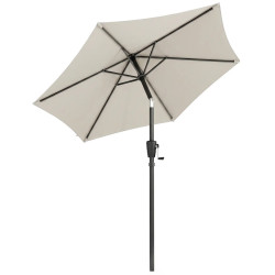 Umbrela de soare Outsunny 84D-463V00LG (Light Grey) Thumb