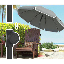 Зонт от солнца Outsunny 84D-485V00CG (Dark Grey) Thumb