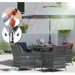 Зонт от солнца Outsunny 84D-499V00GY (Grey) Thumb