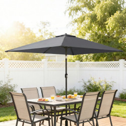 Umbrela de soare Outsunny 84D-501V00CG (Dark Grey) Thumb