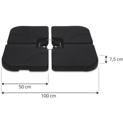 Suport pentru umbrela Plonos 489800 (Black) Thumb