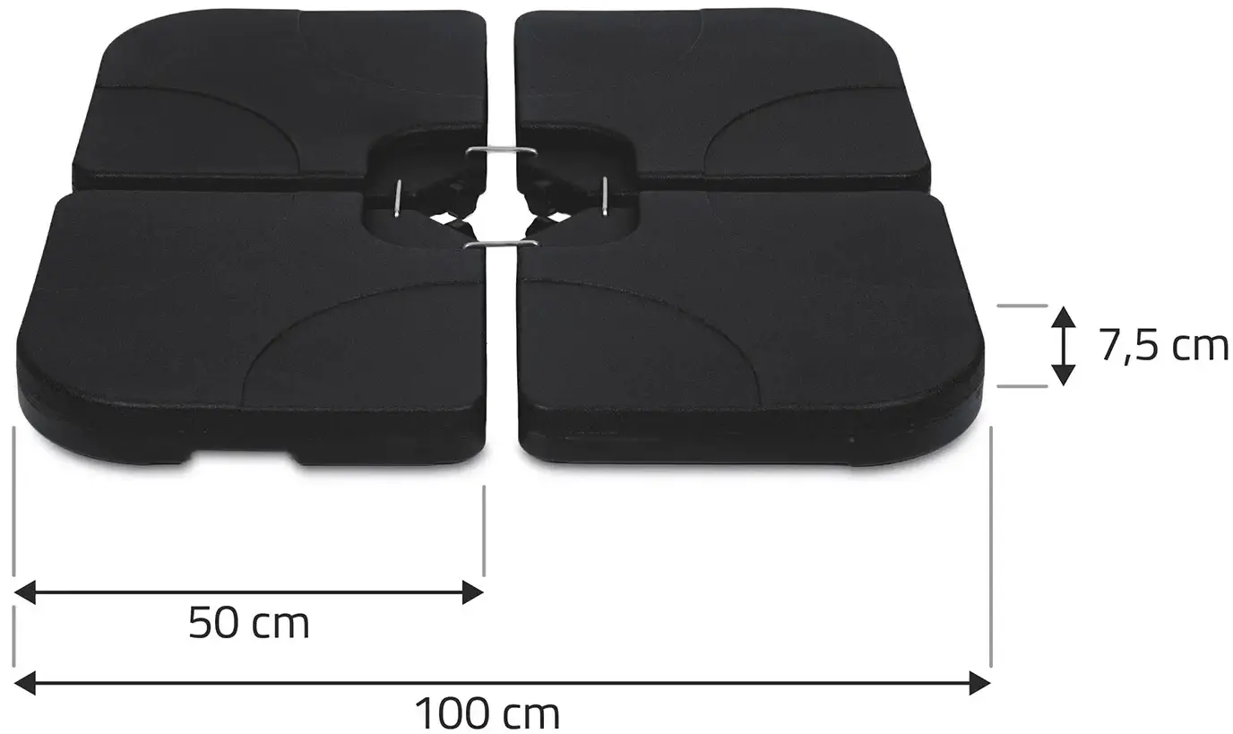 Suport pentru umbrela Plonos 489800 (Black) - 2