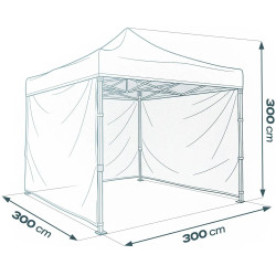 Pavilion de gradina Plonos 430002 (Beige) Thumb
