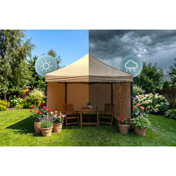 Pavilion de gradina Plonos 430002 (Beige) Thumb
