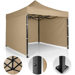 Pavilion de gradina Plonos 430002 (Beige) Thumb