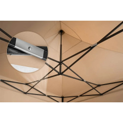 Pavilion de gradina Plonos 430002 (Beige) Thumb