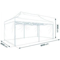 Pavilion de gradina Plonos 430100 (Black) Thumb