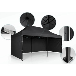 Pavilion de gradina Plonos 430100 (Black) Thumb