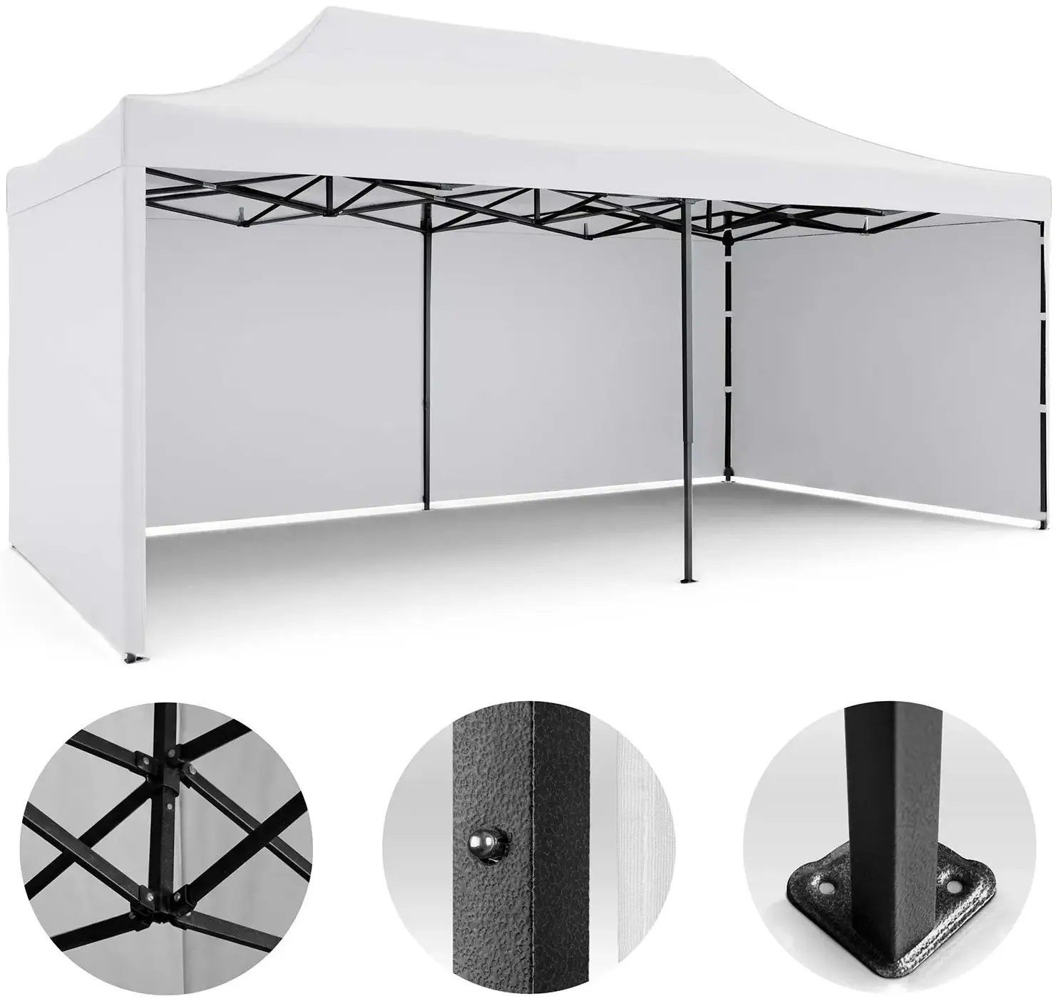 Pavilion de gradina Plonos 430101 (White) - 12