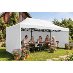 Pavilion de gradina Plonos 430101 (White) Thumb