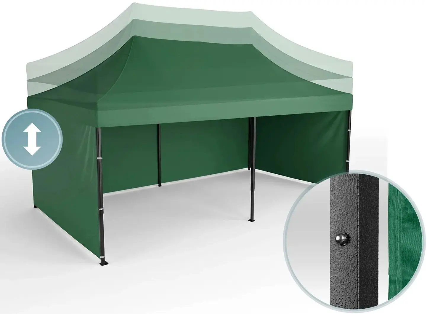 Pavilion de gradina Plonos 430102 (Green) - 5