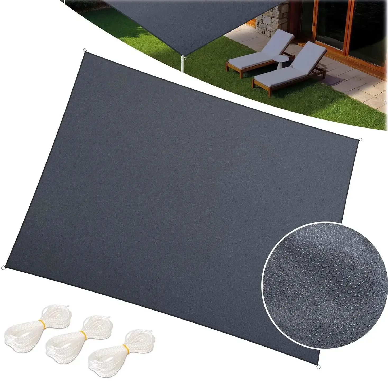 Тент-навес Plonos PL-885 488500 (Grey) - 2