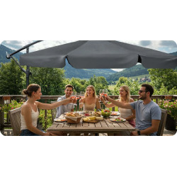 Зонт от солнца Plonos PL-880 488000 (Dark Grey) Thumb