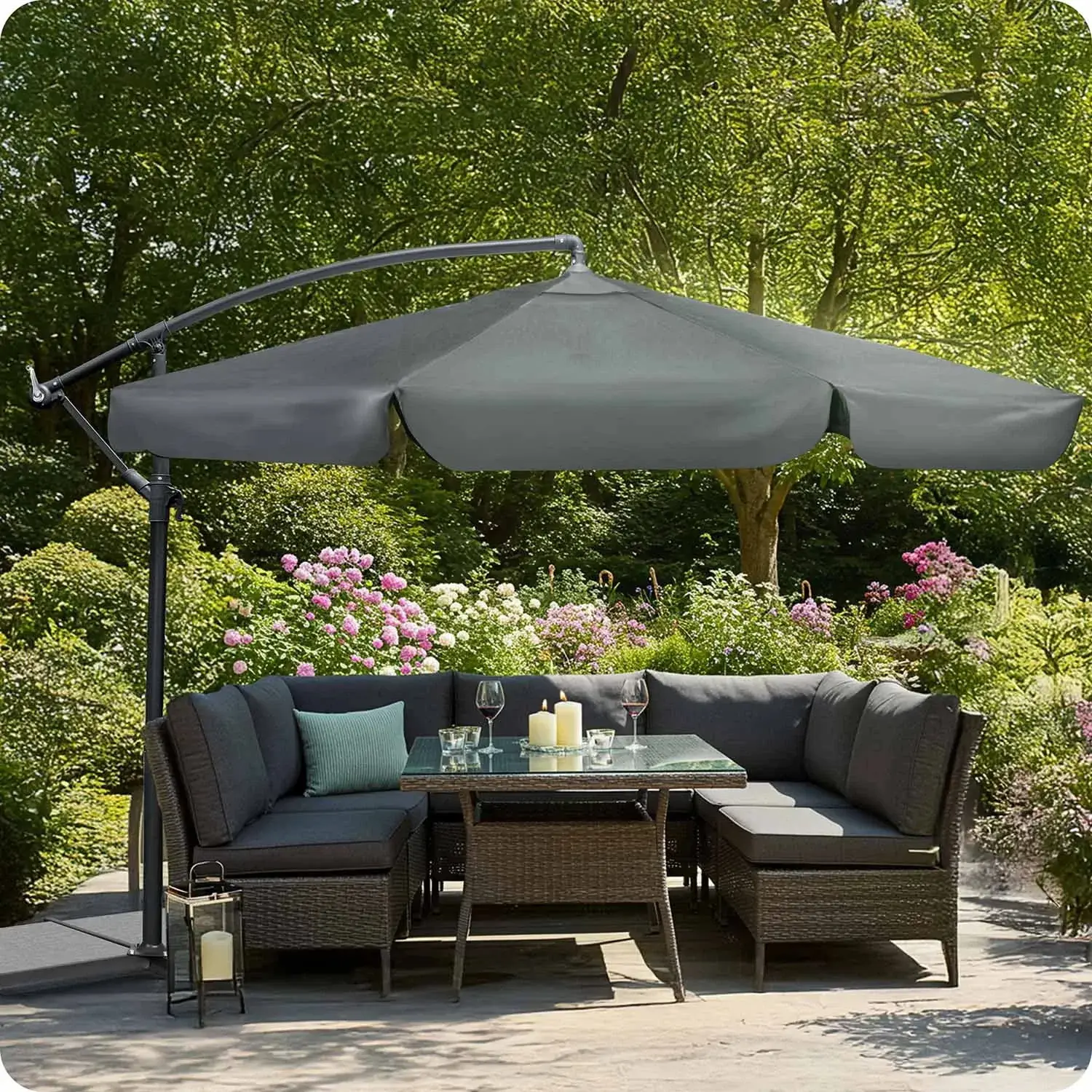Зонт от солнца Plonos PL-880 488000 (Dark Grey) - 13