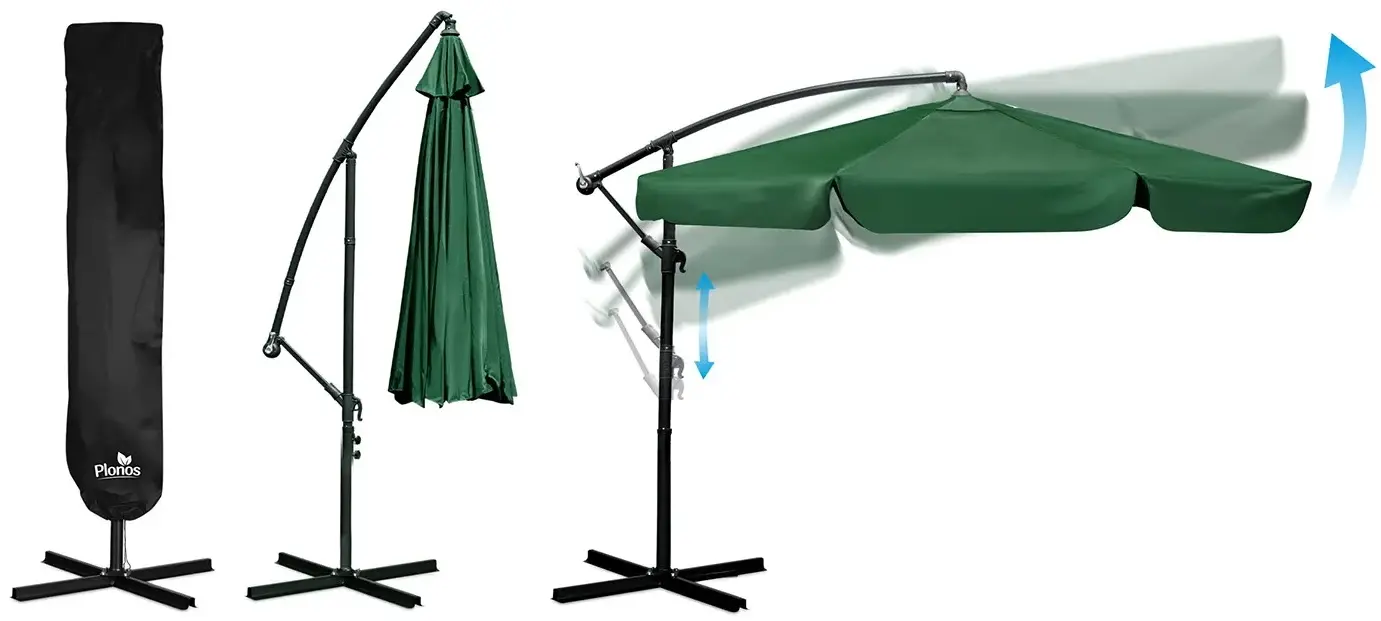 Зонт от солнца Plonos PL-880 488001 (Green/Black) - 6