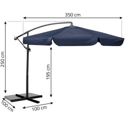 Зонт от солнца Plonos PL-880 488002 (Dark Blue) Thumb
