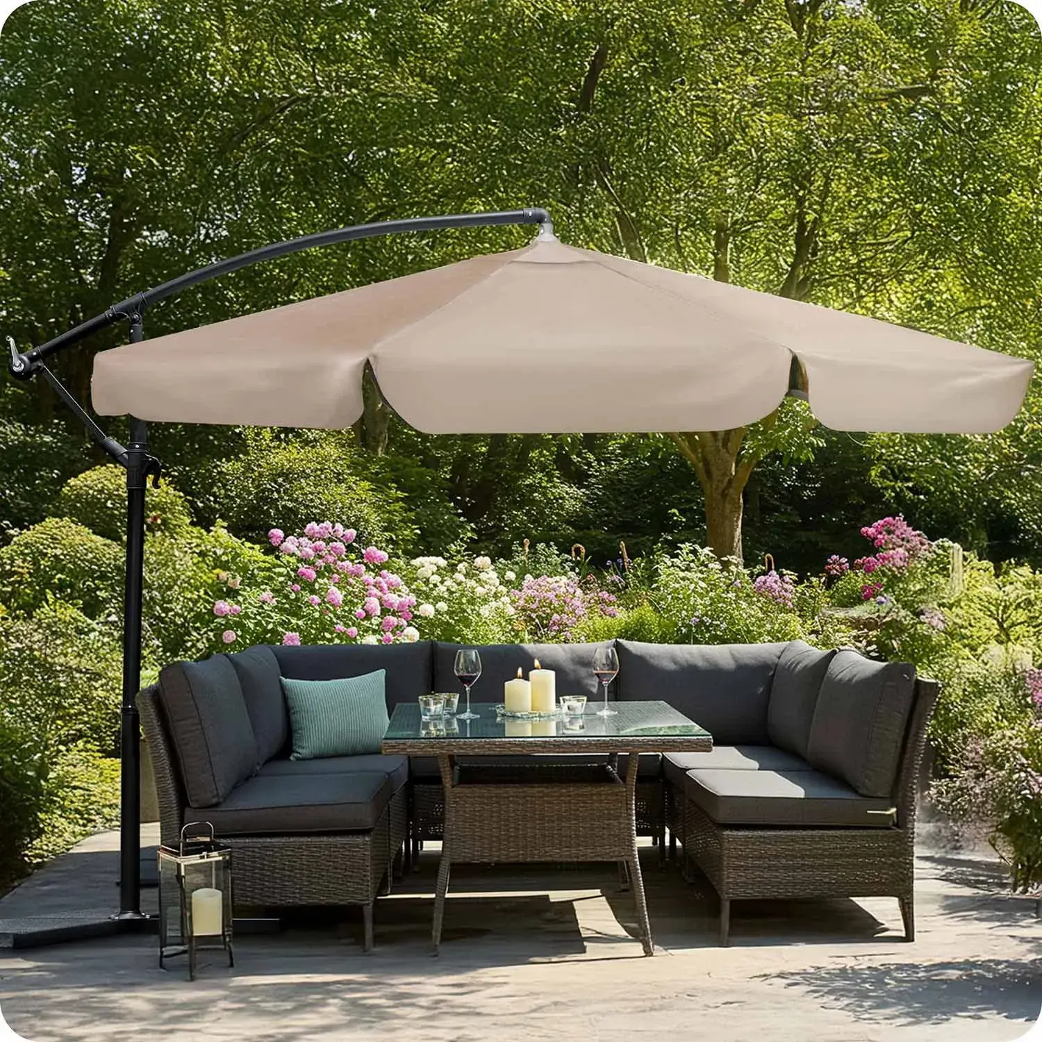 Umbrela de soare Plonos PL-880 488003 (Beige) - 13