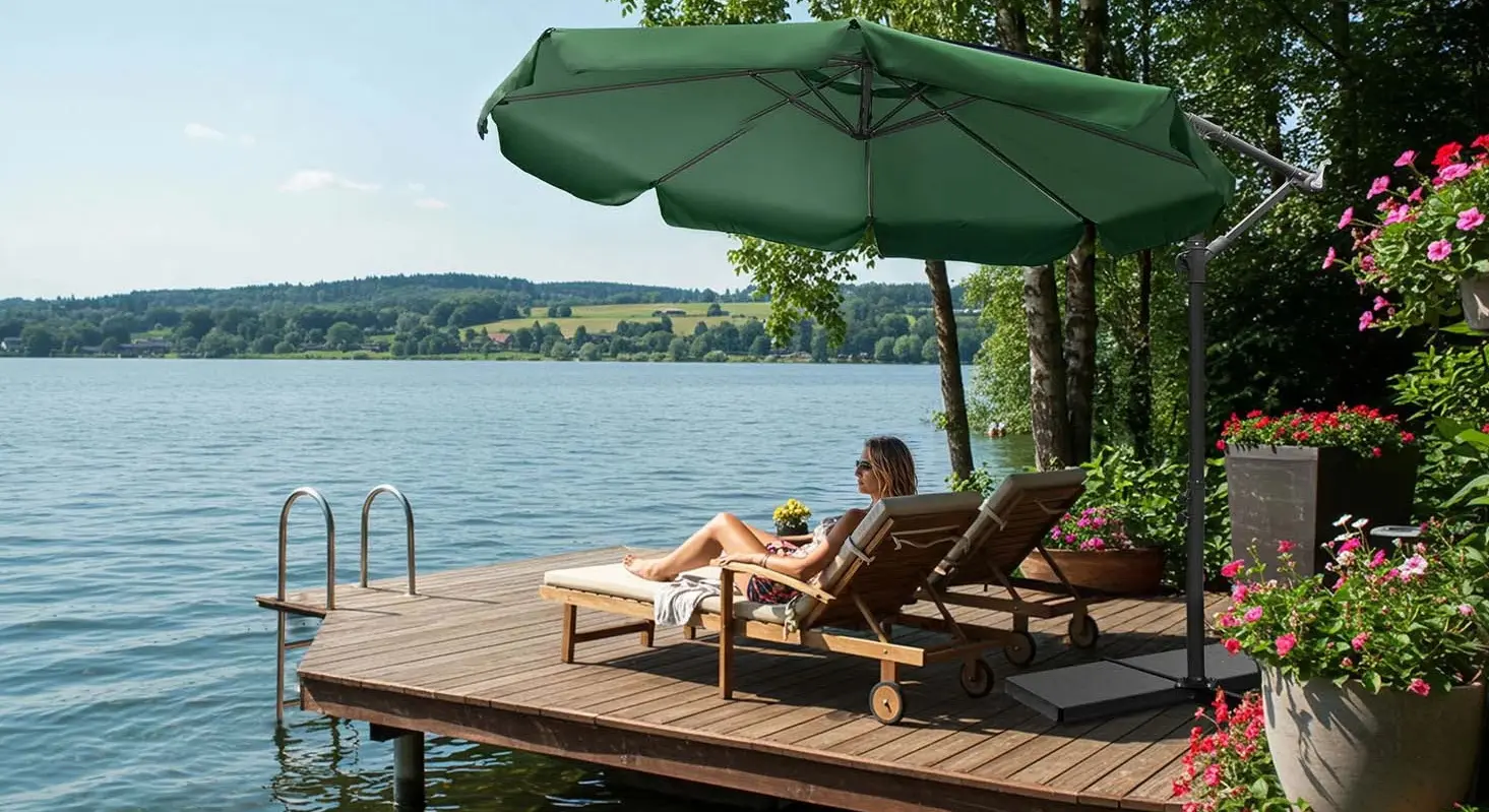 Зонт от солнца Plonos PL-881 488101 350cm (Green) - 11