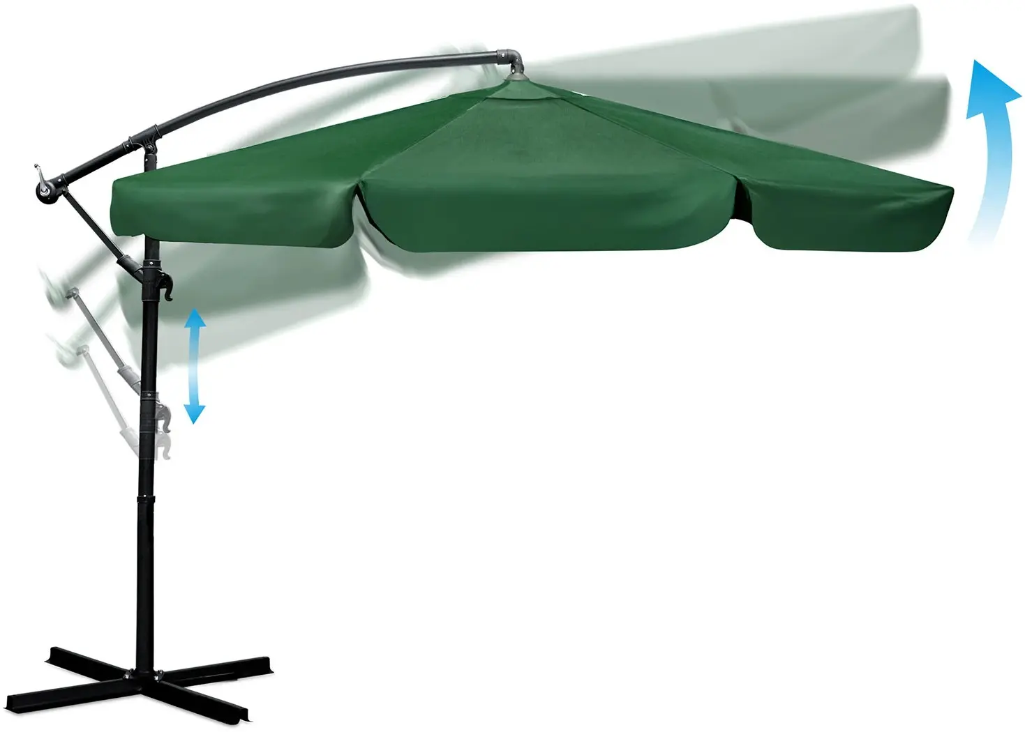 Зонт от солнца Plonos PL-881 488101 350cm (Green) - 3