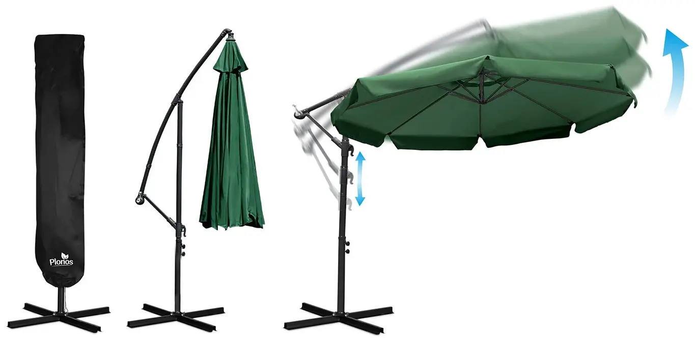 Зонт от солнца Plonos PL-881 488101 350cm (Green) - 4