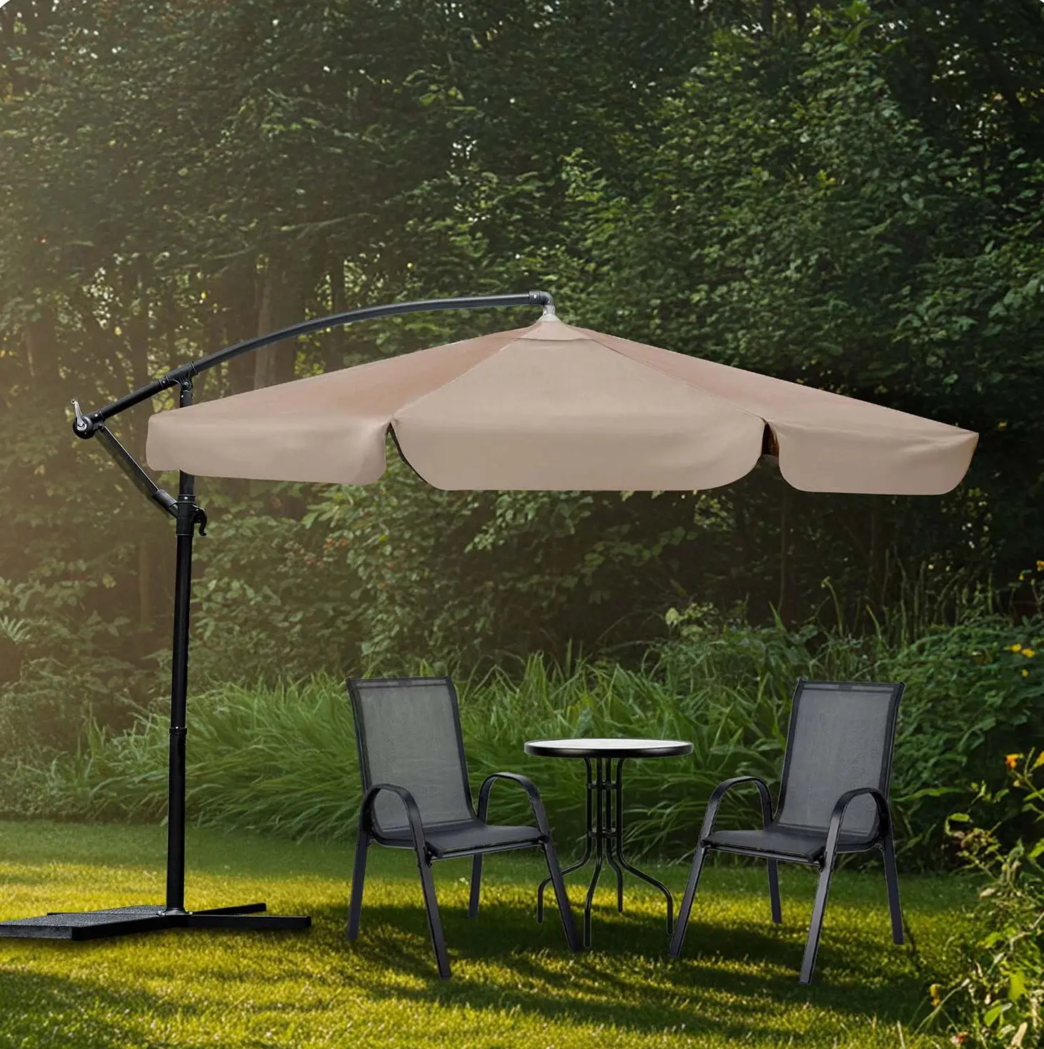 Umbrela de soare Plonos PL-881 488103 350cm (Beige) - 7