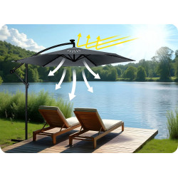 Зонт от солнца Plonos PL-882 488200 (Dark Grey) Thumb