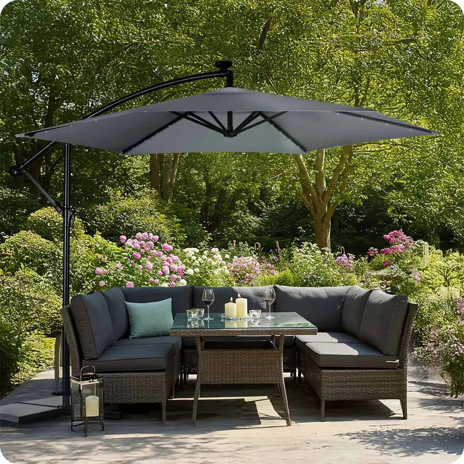 Зонт от солнца Plonos PL-882 488200 (Dark Grey) - 4