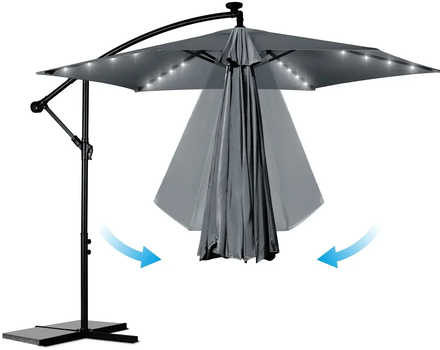Зонт от солнца Plonos PL-882 488200 (Dark Grey) - 17