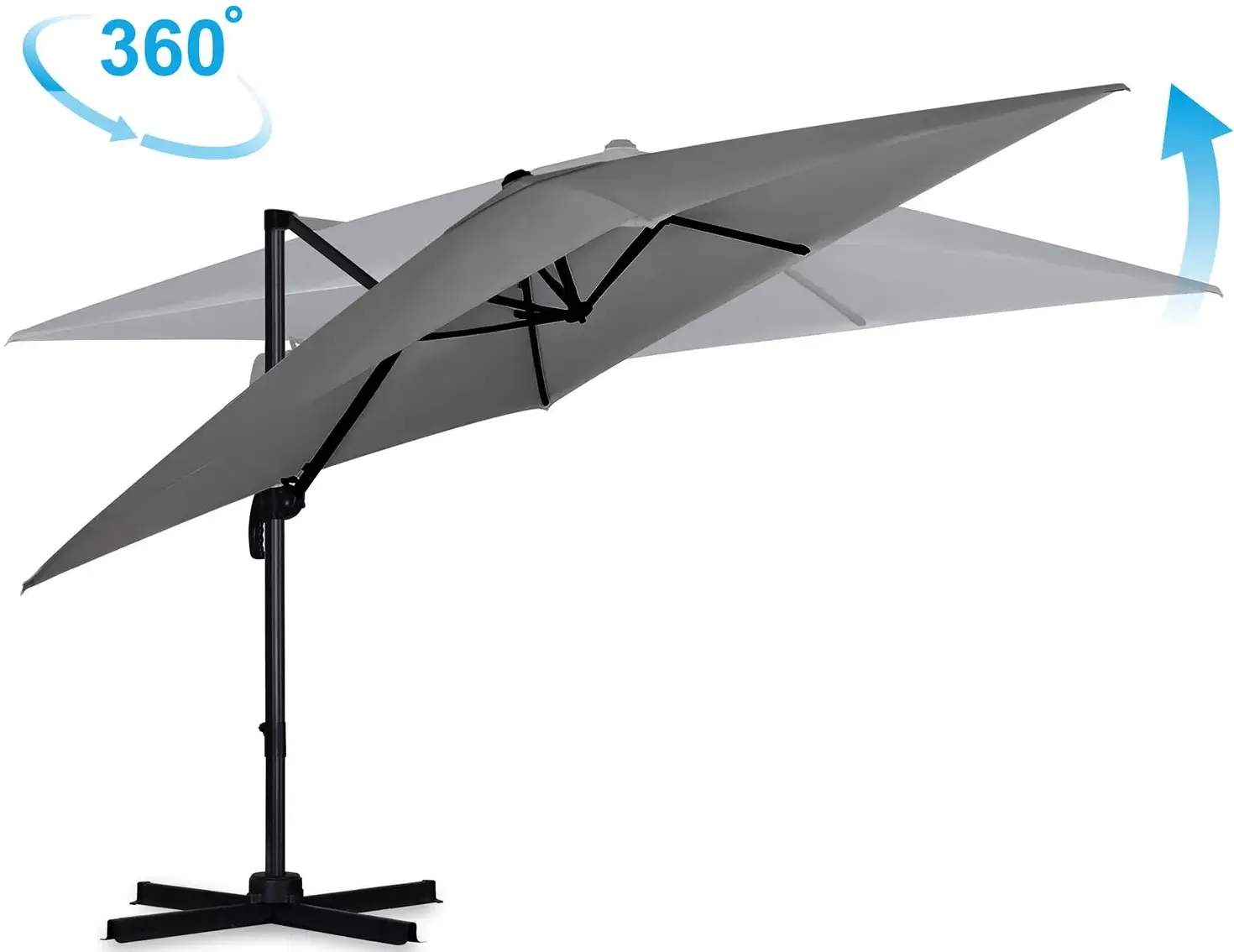 Зонт от солнца Plonos PL-883 488300 (Dark Grey) - 3