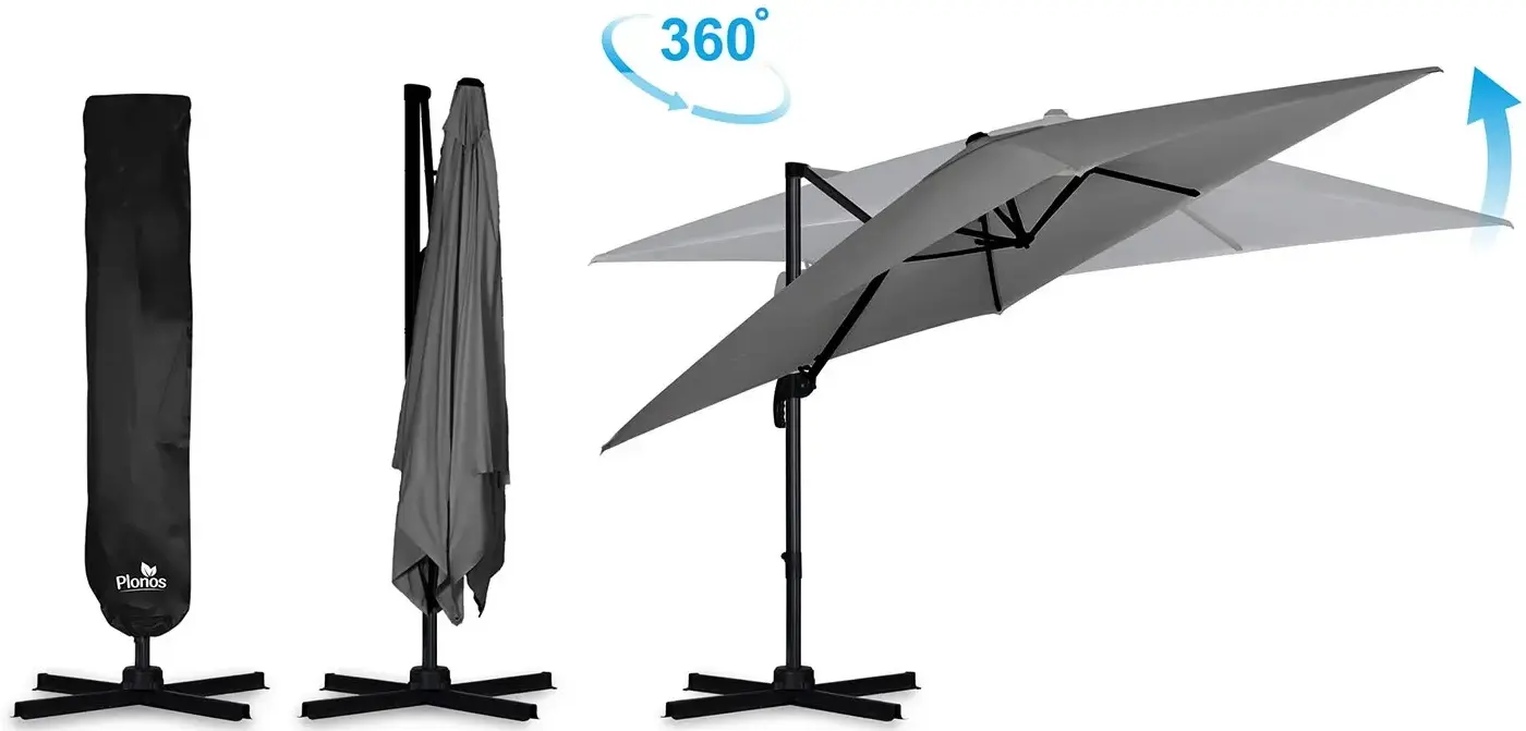 Зонт от солнца Plonos PL-883 488300 (Dark Grey) - 4