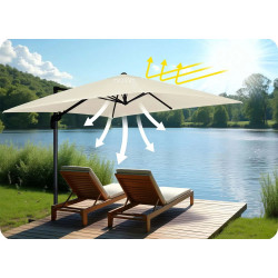 Зонт от солнца Plonos PL-883 488301 (Beige/Black) Thumb