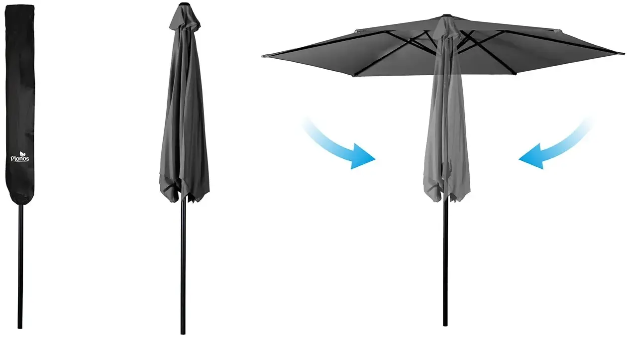 Зонт от солнца Plonos PL-884 488400 (Dark Grey) - 5