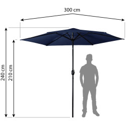 Зонт от солнца Plonos PL-884 488401 (Dark Blue) Thumb
