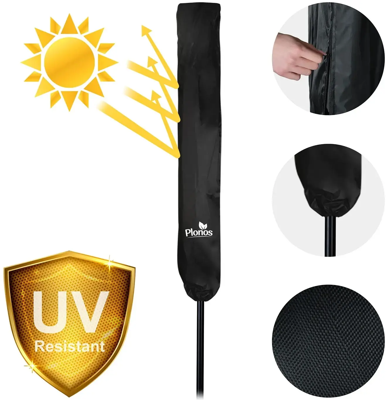 Зонт от солнца Plonos PL-884 488401 (Dark Blue) - 8