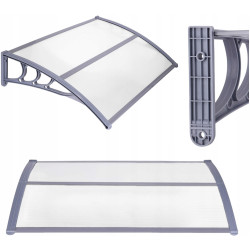 Маркиза Springos Polyroof HA7474 (Transparent/Grey) Thumb