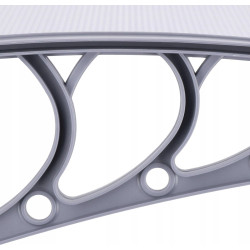 Маркиза Springos Polyroof HA7474 (Transparent/Grey) Thumb